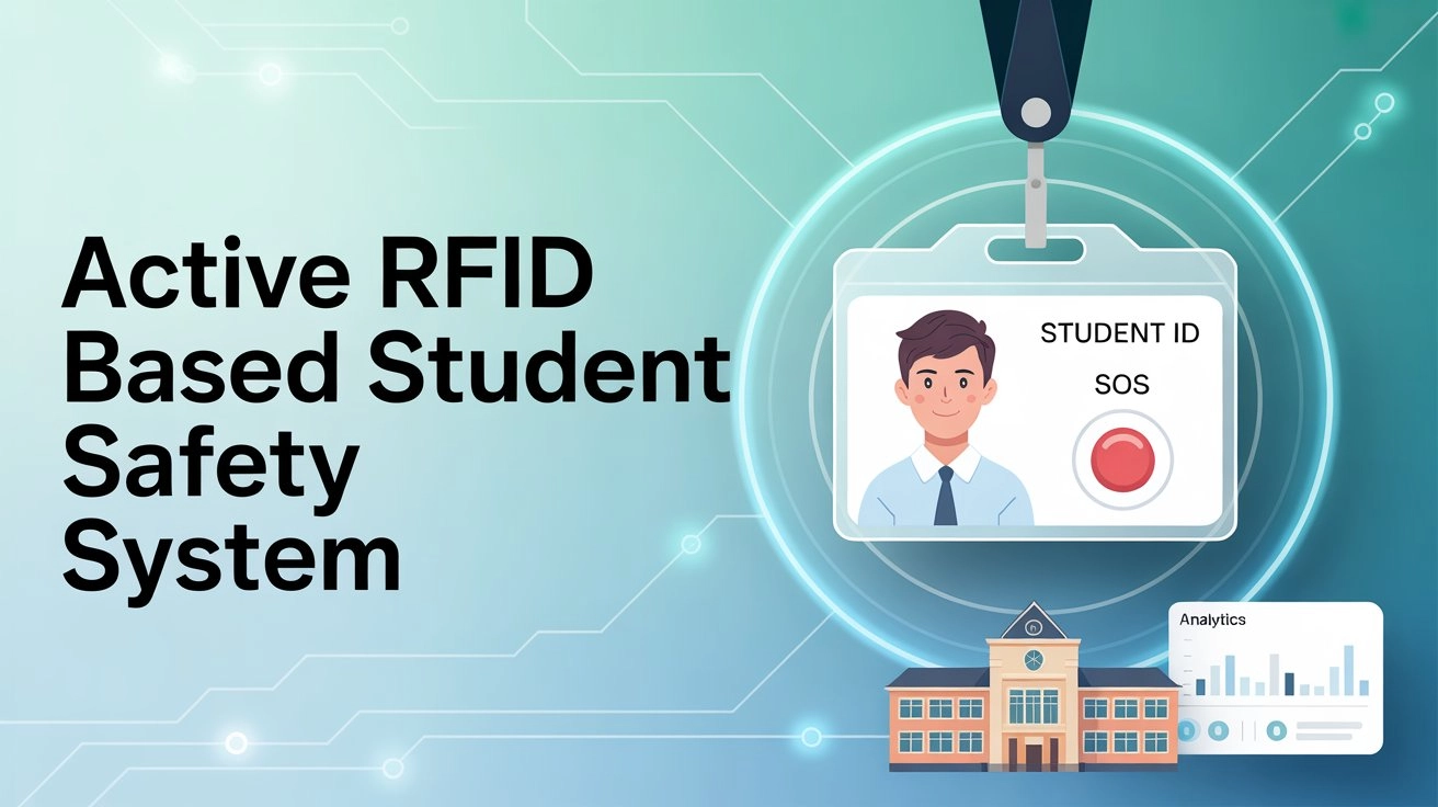 Active RFID Based Student Safety System - Real-time student tracking and safety monitoring